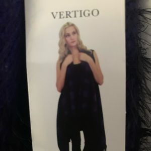 Vertigo plaid cape, new with tags
